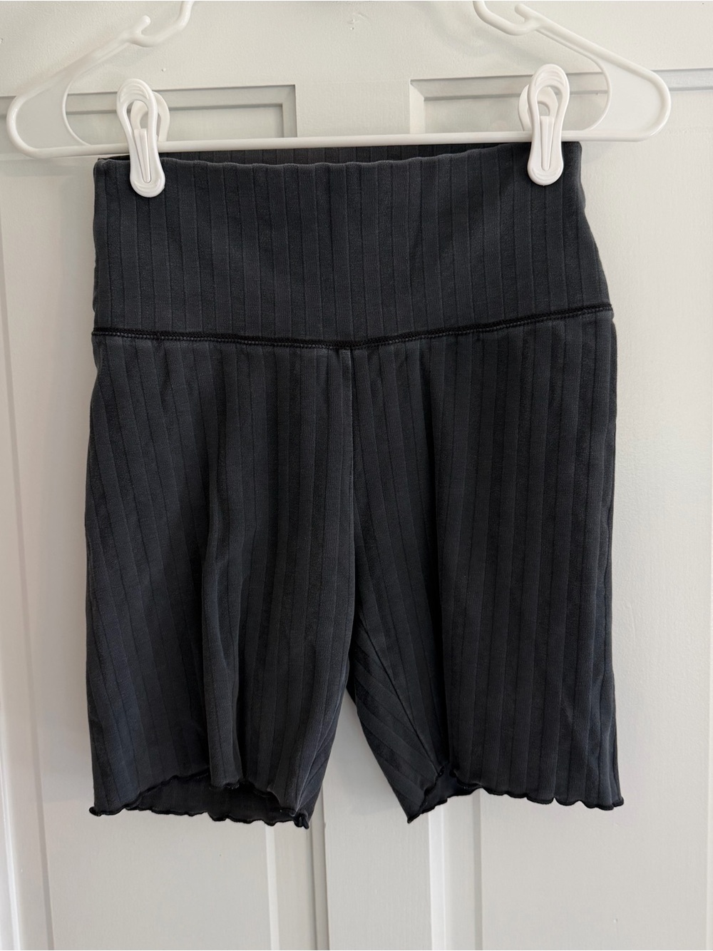OFFLINE by Aerie OG Original Ribbed High‎ Rise Bike Shorts Gray Medium
